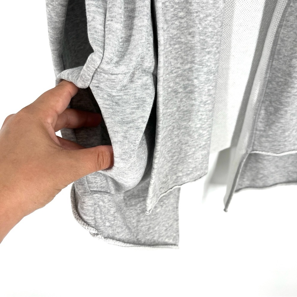 Athleta French Terry Pique Tranquility Wrap Cardigan - Picture 9 of 13